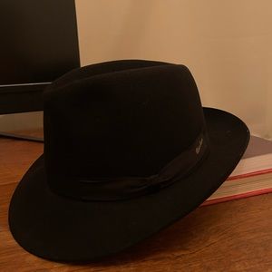 Excellent Borsalino men Vicuna hat fedora